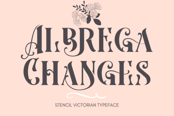 Albrega Changes Font for Stylish Branding