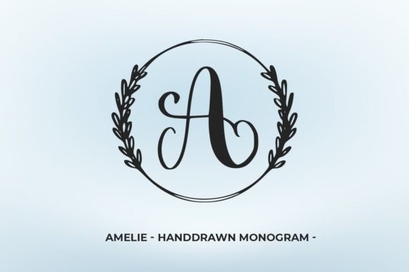 Amilie Monogram Font