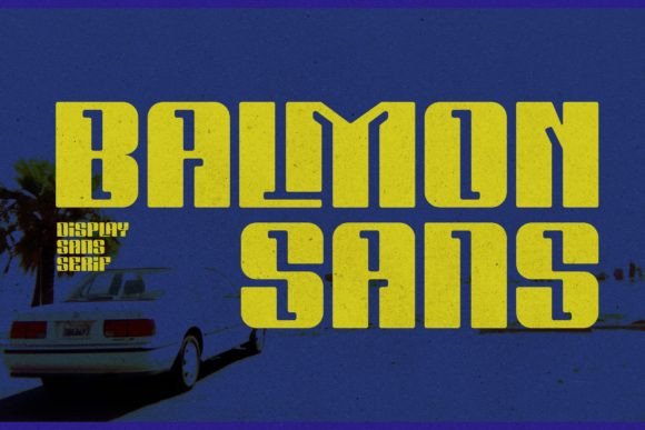 Balmon Sans Font for Business Branding