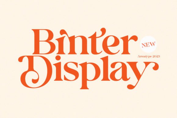 Binter Display Font Review