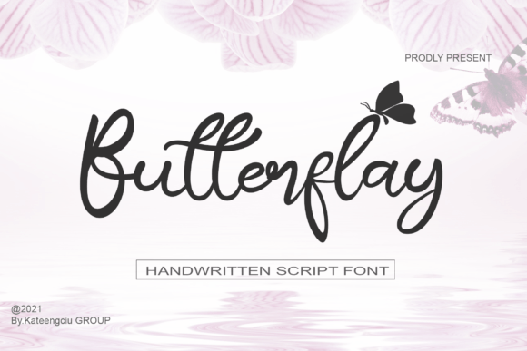 Butterflay: A Handwritten Font for Creative Projects