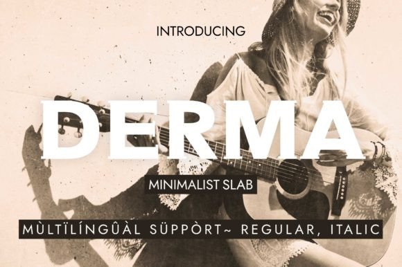 Derma: A Bold Font for Creative Campaigns