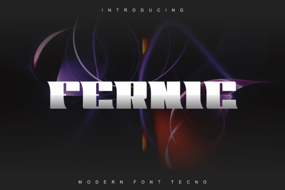 Fernic: A Bold Font for Modern Design