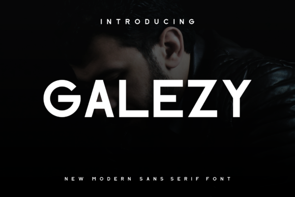 Galezy Font for Editorial Design