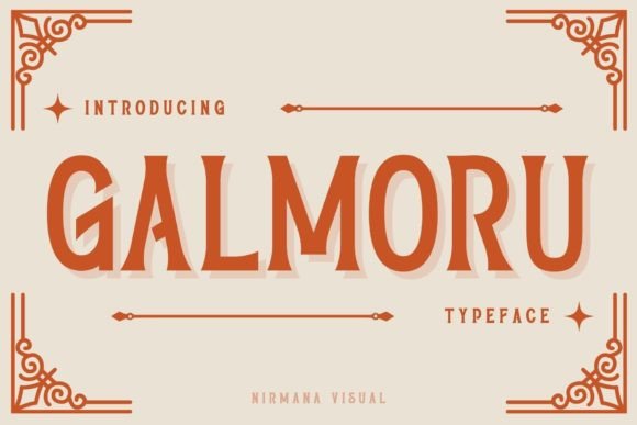 Galmoru: A Serif Font for Editorial Elegance