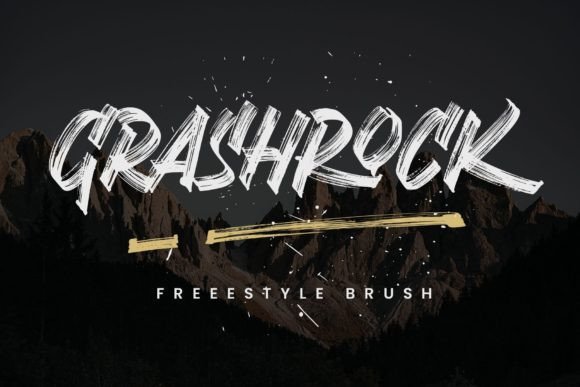 Grashrock Font for Creative Makers