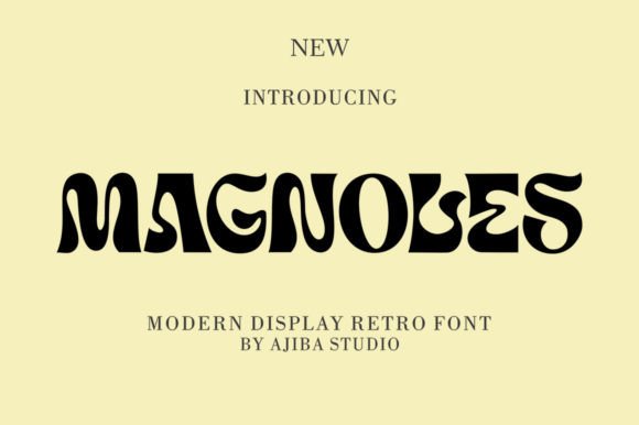 Magnoles Font for Creative Projects