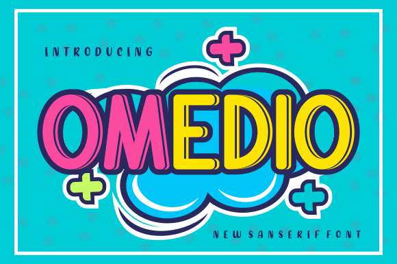 Omedio: A Fun Sans Serif Font