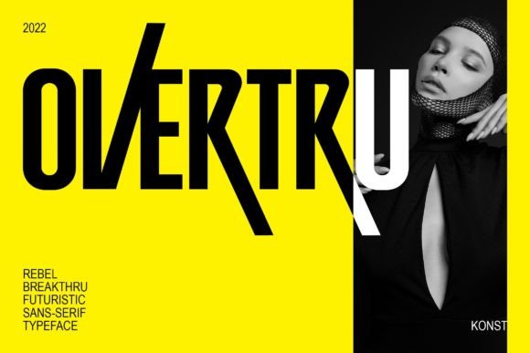 Overtru Font for Bold Branding