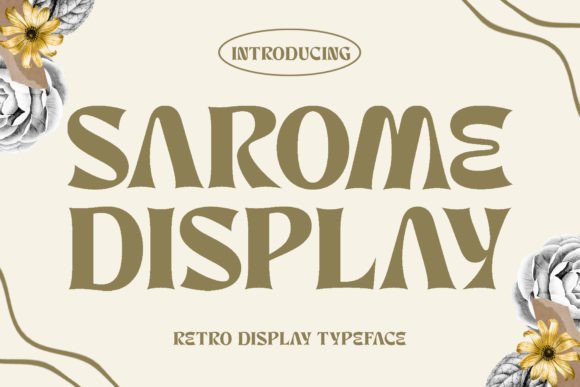 Sarome Display Font for Web Design