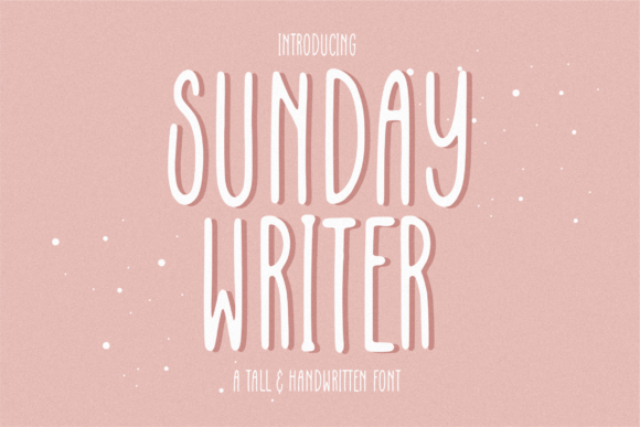 Sunday Writer Font for Creative Projects