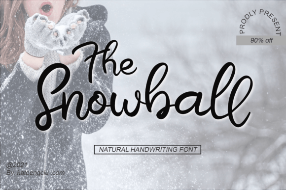 The Snowball Font for Business Branding
