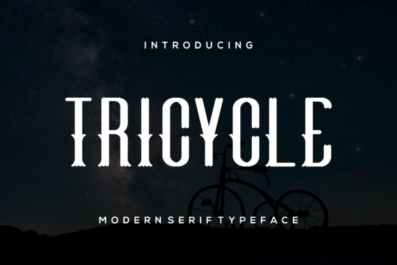 Tricycle Font: Bold & Authentic