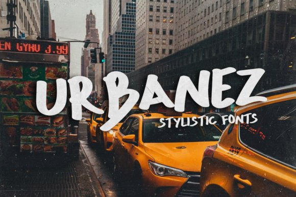 Urbanez: A Bold Display Font for Modern Campaigns